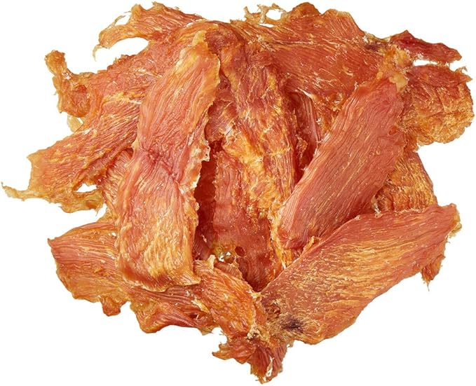 Amazon Brand – Wag Chewy Whole Muscle American Jerky Dog Treats – Chicken
