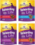 Wellness-Wellbites Natural Grain Free Soft Dog Treats, 4 Flavor ( Beef & Turkey , Chicken & Venison , Chicken & Lamp, Turkey & Duck) 6 oz