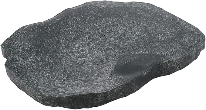 Tortoise Water Dish, Resin Snake Water Bowl, Reptile Food Feeding Dish for Tortoise, Lizard, Iguana, Frog, Snake, Pet, Amphibian