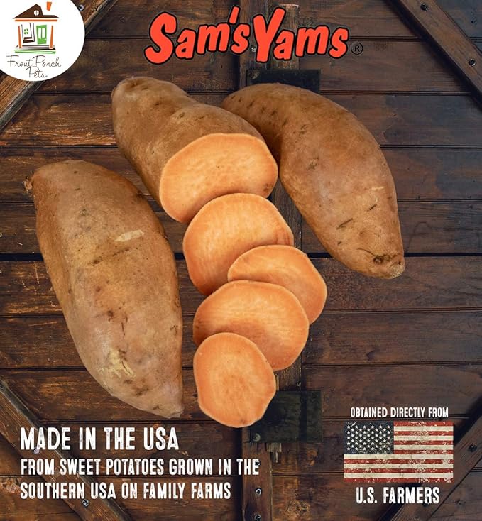 Front Porch Pets Sam's Yams Daily's Simply Sweet Potato, Apple & Carrot Dog Snacks, 7oz
