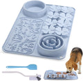 Star&Mi Slow Feeder Dog Bowls, 3-Layer Interactive Dog Puzzle Feeder, Dog Slow Feeder Bowl & Lick Bowl for Dogs, Non-Slip Dog Bowl Slow Feeder for Medium & Large Breeds