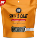 BIXBI Skin & Coat Support Beef Liver Jerky Dog Treats, 12 oz - USA Made Grain Free Dog Treats - Antioxidant Rich to Support Shiny, Full Bodied Coats - High in Protein, Whole Food Nutrition, No Fillers