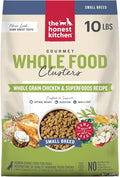 The Honest Kitchen Whole Food Clusters Small Breed Whole Grain Chicken Dry Dog Food, 10 lb Bag