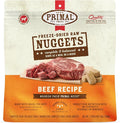 Primal Freeze Dried Raw Dog Food Nuggets, Beef, Complete & Balanced Meal, Also Use as Topper or Treat, Premium, Healthy, Grain Free, High Protein Raw Dog Food, 14 oz