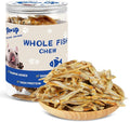 PAWUP Dried Whole Fish Dog Treats, High Protein & Omega-3 for Skin & Coat, Training Rewards for Small & Medium Dogs, Grain Free, 8 oz