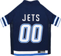 NHL Winnipeg Jets Jersey for Dogs & Cats, Small. - Let Your Pet Be A Real NHL Fan!