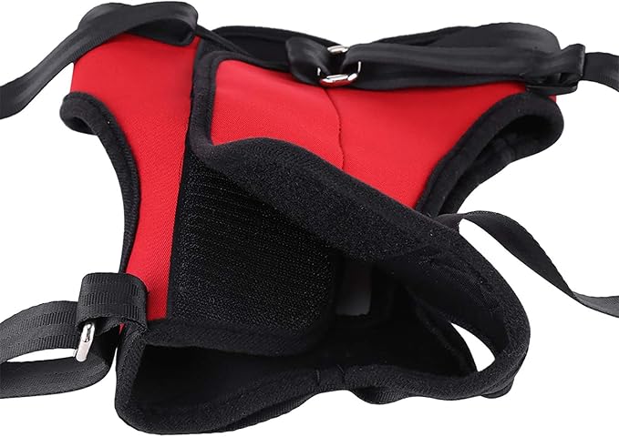 2 Types Dog Support Harness Dog Aid Harness Dog Sling Walking Aid Pulling Vest for Injured Old Dogs Front and Hind Legs (Red hind Legs S)