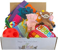 Pet Box Bundle: Assorted Toys for Dogs Pigs Rabbits Cats and Small Animals - Interactive Playtime Variety Pack with Treat Balls Snuffle Mats Games & Toys