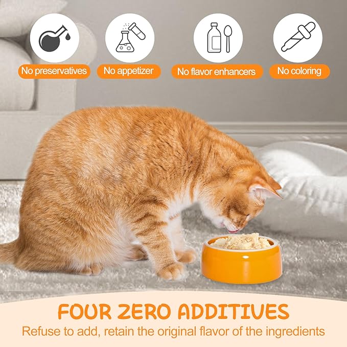 Purrfect Paws Premium Dried Chicken Flakes: Delicious Treats for Dogs & Cats - All-Natural and High in Protein - 4oz Bag