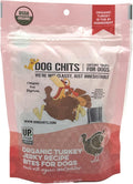 Dog Chits Turkey and Sweet Potato Soft Chew for Dogs - Dog and Puppy Chews | Made in USA | Organic Turkey | All-Natural Treats | Large & Small Breeds | Organic Sweet Potato | 4 oz.