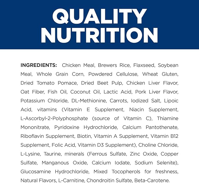 Hill's Prescription Diet Metabolic + Mobility, Weight + Joint Care Dry Dog Food, Chicken, 8.5 lb. Bag
