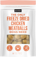 Natural Rapport Chicken Meatball Treats - The Only Chicken Meatballs Dogs Need - All Natural for Small & Large Dogs (4 oz)