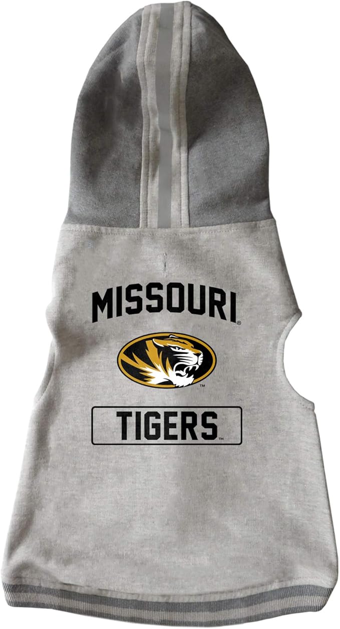 Littlearth NCAA Unisex NCAA Pet Hooded Crewneck with Team Logo and Name