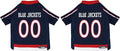 Pets First NHL Columbus Blue Jackets Jersey for Dogs & Cats, Medium. - Let Your Pet be a Real NHL Fan! (Pack of 2)