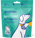 Protexin Daily Care Gut+ Digestive | 60 Dog Chews, Chicken and Carob Flavor Dog Supplement | Probiotics for Dogs, Dog Postbiotics