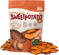 Sweet Potato Chews for Dogs- 100% All-Natural Single Ingredient Dog Treats- Crispy & Crunchy, Hypoallergenic, Grain Free, Easy to Digest, Perfect for Dogs of All Breeds and Sizes, 8 oz