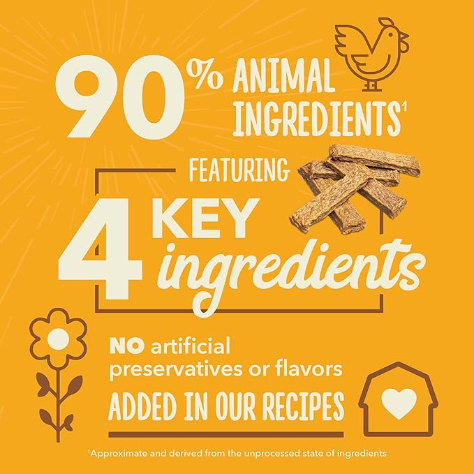 ACANA Chewy Strips Limited Ingredient Dog Treats Chicken Recipe with Immune System Support 4oz Bag