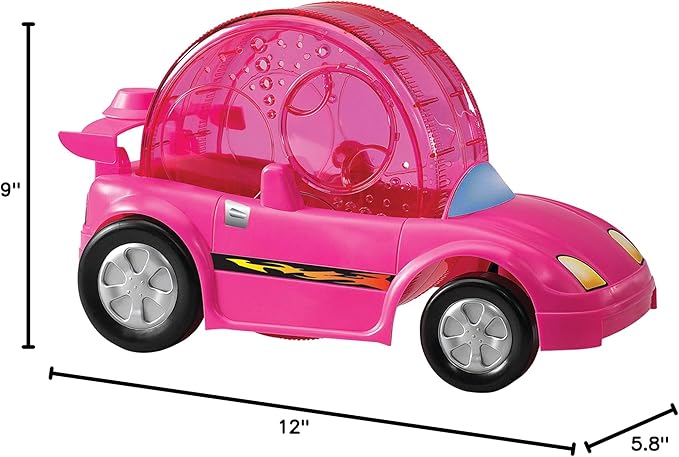 Kaytee Critter Cruiser Pet Powered Exercise Car for Hamsters and Gerbils