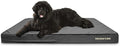 The Dog’s Bed Orthopedic Memory Foam Dog Bed for XXXL Dogs, Waterproof Washable Cover, Anti-Slip Base, Calming Surface – CertiPUR-Certified Foam, Grey with Black Trim, 6 Inch Thick
