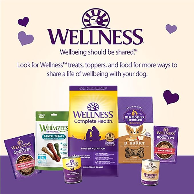Wellness Rewarding Life Grain-Free Soft Dog Treats, Made in USA with Healthy Ingredients, Ideal for Training (Beef & Turkey Recipe, 6-Ounce Bag) (Pack of 2)