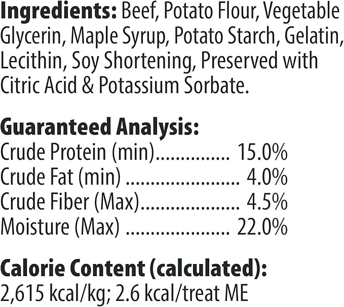 Loving Pets Houndations Beef Training Treats Dog Treat, 4 Oz/One Size, Multi (8151) (Pack of 3)