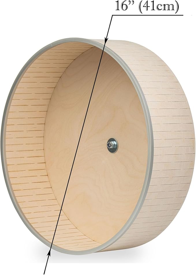 16" Silent Chinchilla Exercise Wheel