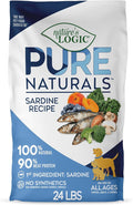 NATURE'S LOGIC Pure Naturals™ 100% Natural Sardine Recipe Synthetic-Free Dry Dog Food, 24 lbs