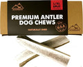 peaksNpaws Premium Split Elk Antlers for Dogs, Dog Treats Large Breed, Made in USA, Natural Chews for Aggressive Chewers, Long Lasting Pet Treat for Dogs Under 80 lbs, 2 Large/XL Antler Pack
