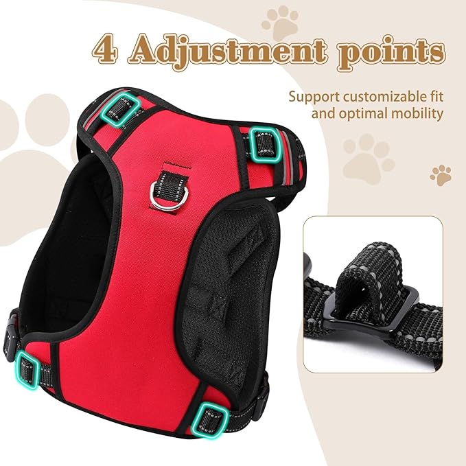 NOYAL Dog Lift Harness for Senior & Injured Pets – Full-Body Support Sling with Breathable Mesh, Front/Rear Leg Assist for Arthritis, Hip Dysplasia & Post-Surgery Recovery (Medium-Large Breeds)