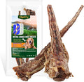 Natural Beef Tail Bones for Dogs - Long-Lasting Dental Chew, Rawhide-Free & Digestible Dog Treats,Single Ingredient Grass-Fed Beef（2 PCS）
