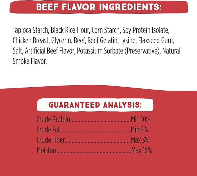 Ultra Chewy Steel Bones Regular Size Beef Flavor - Super Long Lasting Dog Chews - Rawhide Free & Highly Digestible - Unique Shape Helps Clean Teeth - Ideal Dog Bones for Aggressive Chewers