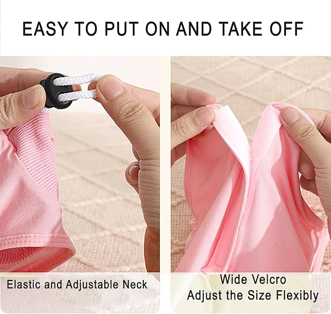 cat Recovery Suit Soft Cat Surgery Recovery Suit Female Cat Onesie for Cats After Surgery,Cone E-Collar Alternative Anti-Licking Protective Outfit Pet Surgical Recovery Pajama Suit