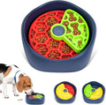 Star&Mi Slow Feeder Dog Bowls, 3-Layer Interactive Dog Puzzle Feeder, Dog Slow Feeder Bowl & Lick Bowl for Dogs, Non-Slip Dog Bowl Slow Feeder for Medium & Large Breeds, Holds 6–8 Cups