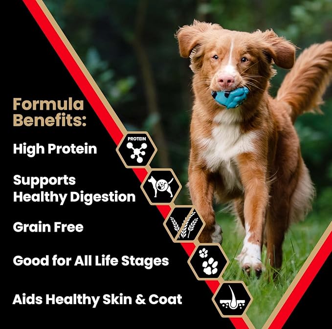 VICTOR Super Premium Dog Food – High Protein Grain Free Active Dog & Puppy Kibble – Dry Food with 33% Protein, Gluten-Free - Premium Beef, Pork, Fish Meals for High Energy Dogs, 15lbs
