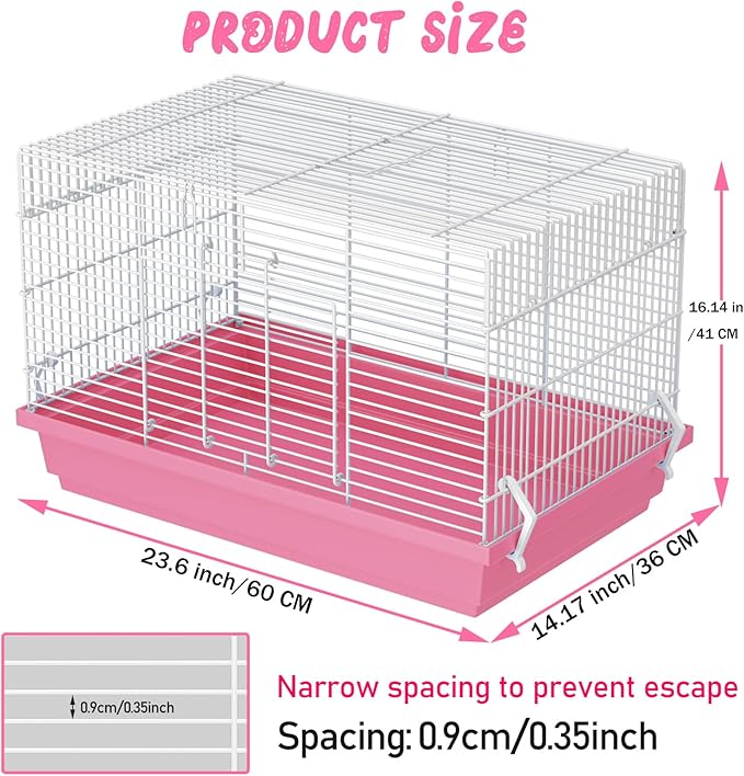 Pronetcus Hamster cage for Hamsters, Gerbils, mice, Rats, Small Guinea Pigs and Other Small Animals.