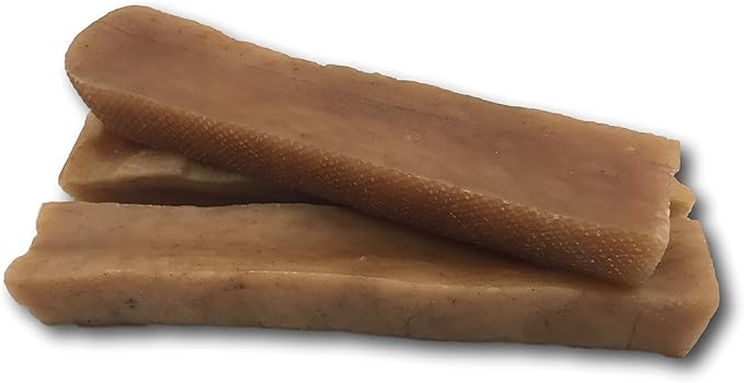 Top Dog Chews – Large/XL Himalayan Yak Cheese for Dogs, 100% Natural & Long-Lasting Dog Treats, Gluten Free & Digestible Cheese Sticks, Sold by The Pound (Pack of 3)