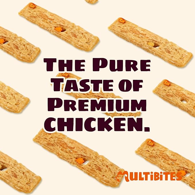 5.29oz Pumpkin & Chicken Jerky Dog Treats - Grain Free Dog Snacks - All Natural Chewy Dog Treats Digestive Health Training Treats for All Dog