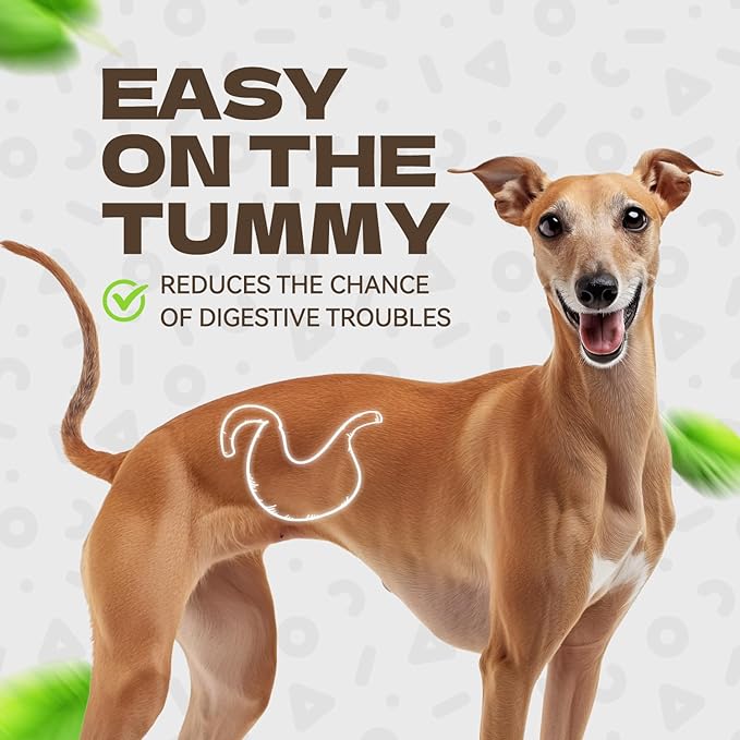 Duck Sausage Soft Dog Treats, Duck Jerky Training Treats Skiny Coat Dog Chews for Senior Small Medium Large Breed 10.58oz