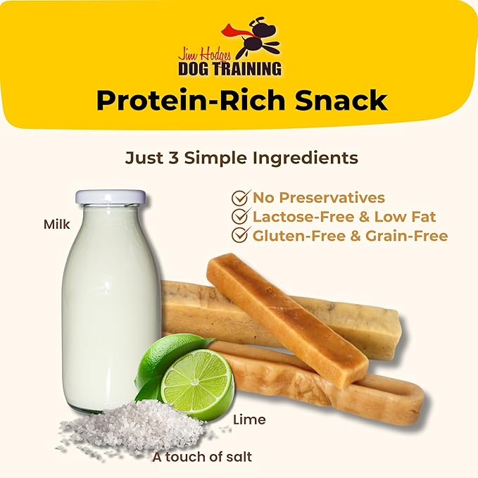 Yak Snak Dog Chews – All Natural Hard Cheese Himalayan Dog Treats – Long Lasting, Made from Yak Milk – Bulk Pack, Small, Medium & Large Sizes (Medium 25pcs.)