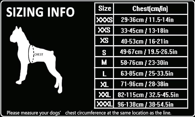 Truelove Dog Harness No-Pull Reflective Stitching Ensure Night Visibility Outdoor Adventure Big Dog Harness Perfect Match Puppy Vest TLH5753 Now Available in 6 Colors 6 Sizes