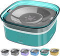UPSKY 70oz Dog Water Bowl 2L No Spill Dog Bowls Large Capacity Spill Proof Slow Water Feeder, No Splash Dog Bowl Pet Water Dispenser Vehicle Carried Travel Slow Drinking Bowls for Messy Drinkers, Cats