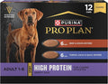 Purina Pro Plan Sport High Protein Wet Dog Food, Beef and Bison Entrée and Turkey, Duck and Quail Entrée Variety Pack - (Pack of 12) 13 oz. Cans
