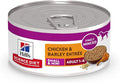 Hill's Science Diet Adult 1-6 Small & Mini Wet Dog Food, Chicken & Barley, 5.8 oz. Cans, 24-Pack