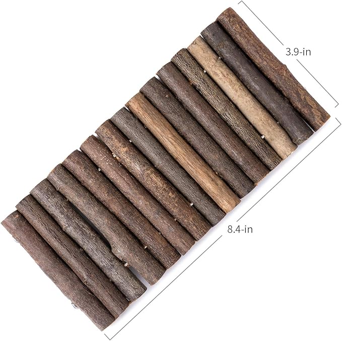 Niteangel Wooden Ladder Bridge, Hamster Mouse Rat Rodents Toy, Small Animal Chew Toy