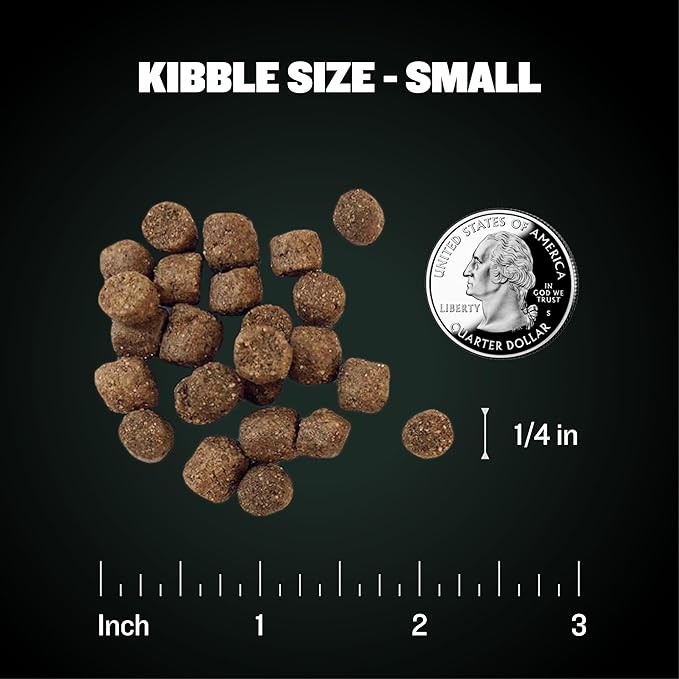 Bully Max 25/11 High Protein & Low Fat Dry Lamb Dog Food for Puppies and Adult Dogs - Chicken-Free Lamb Flavor - Natural Puppy Food for All Ages, Small and Large Breeds - Large Kibble Size, 5 lb. Bag
