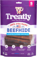 USA Beefhide Chip Rolls 5-6" Dog Chew Treats - Chicken & Beef Flavor, 20 Count/1 Pack