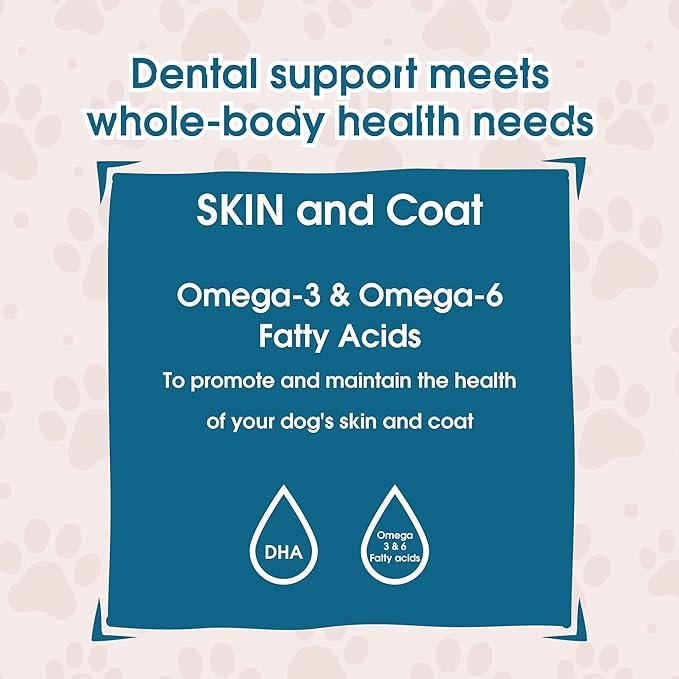 Get Naked Grain Free 1 Pouch 6.2 Oz Skin & Coat Dental Chew Sticks, Small