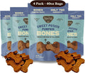 Gaines Family Farmstead Pumpkin & Sweet Potato Dog Bones, 4 Pack - 40 oz Bags, Natural, Grain-Free Dog Treats for Digestive Health & Immunity – High-Fiber, Vitamin-Rich Chews, Made in USA