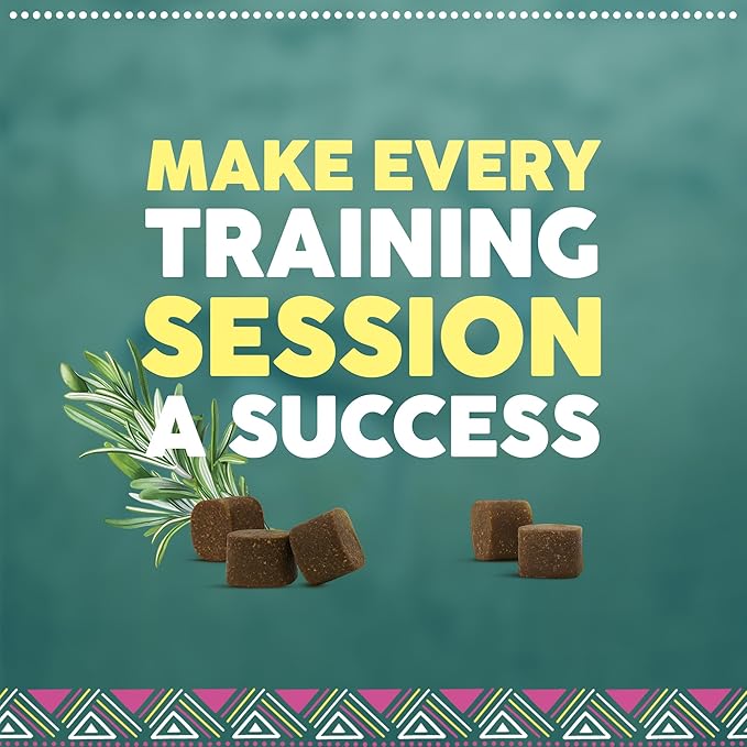 Karoo Wild Training Bits Rosemary Seasoned Treats for Dogs – 4 oz – Soft & Chewy Protein Bits Made with African Antelope – Great for On-The-Go Rewards & Positive Reinforcement
