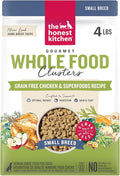 The Honest Kitchen Whole Food Clusters Small Breed Grain Free Chicken Dry Dog Food, 4 lb Bag